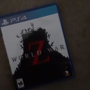 Ps4 game World War Z